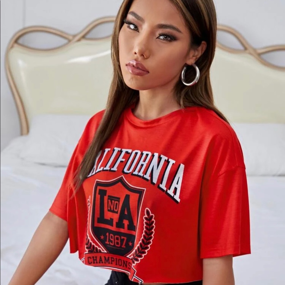 Most popular cropped tee⭐️⭐️⭐️⭐️⭐️